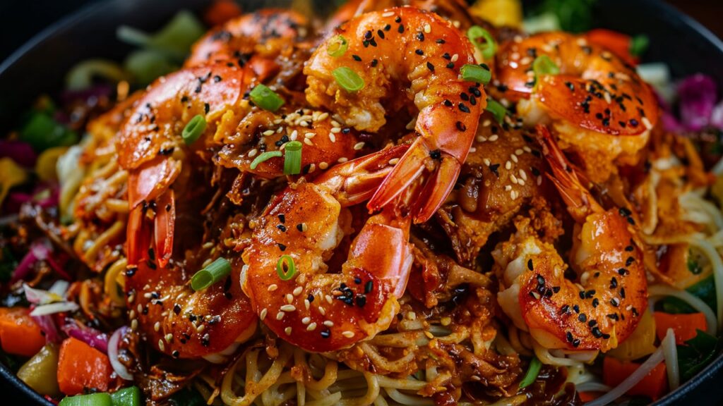 Dragon Shrimp Red Lobster 