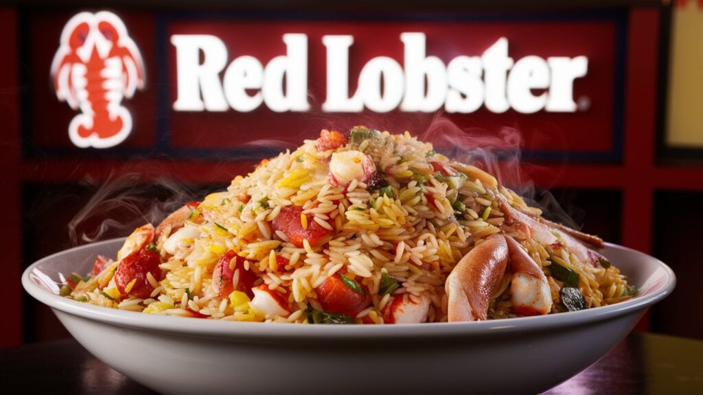 Orzo Rice Red Lobster